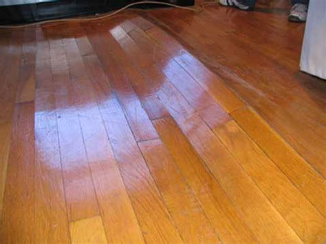 why do hardwood floors swell